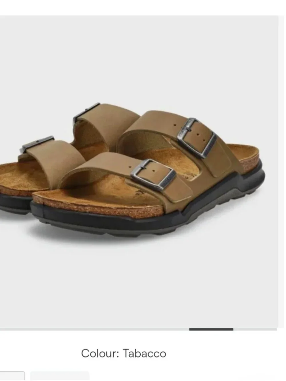 Birkenstock Arizona Crosstown Oiled Leather Sandals Sz 40 Rugged Sole L9 M7 New